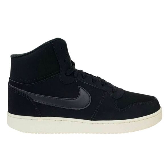 NIKE Ebernon Mid SE 'Black' Sneakers Size 11 - Picture 1 of 11